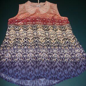Cabi Sleeveless  Love Blouse